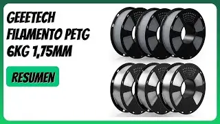 RESE&Ntilde;A (2026) : GEEETECH Filamento PETG 6kg 1,75mm. DETALLES
