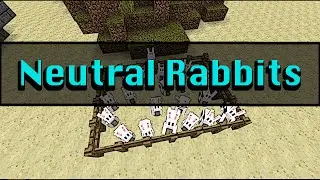 Neutral Rabbits in Vanilla Minecraft (Like Zombie Pigman)