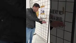 Corrigindo an&uacute;ncios na rua com o Professor Pablo Jamilk