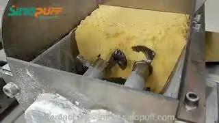 UFO Corn Chips Snack Making Machine Sinopuff Machinery Doria Li