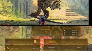 Monster Hunter Wilds~ [ОДИНОЧНАЯ АРЕНА] Испытание &laquo;Бесконечные клинки&raquo;! (3 мин 40 сек) (PS5)