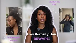 I RUINED my natural hair 😔 (this is how I’m getting it back 💪🏾) My 4c Low Porosity GROWTH Routine 