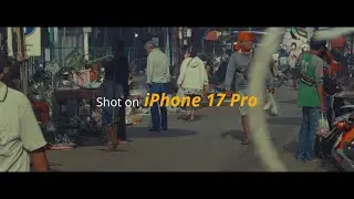 SHOT ON IPHONE 17 PRO | APPLE PRORES RAW HQ