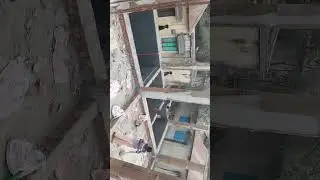 Stairs Rod Binding and Septic Tank in RCC Foundation #stairconstruction #viral #shorts
