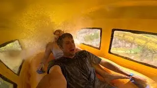 Avalaunch water coaster at Soaky Mountain Waterpark (August 5th, 2024)