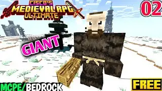 🌟Cisco's Fantasy  For Minecraft PE/Bedrock- Defeat Giant Boss & Find Dragon Base