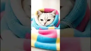 kitni cute cat hai #cartoon shortsfeed