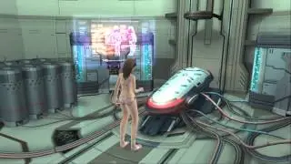 Xenosaga III HD Cutscene 121 - KOS-MOS's Eternal Sleep (Elsa) - ENGLISH - SWIMSUIT MODE