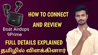 Boat Airdops 91 Prime How To Connect | In Tamil | & Review