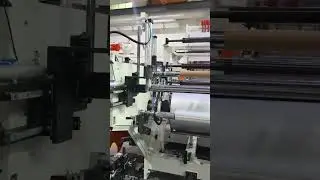 New design automatic 3 shaft 1.5 meter cast film stretch film making machine #stretchfilmmachine