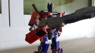 Optimus Prime Stop Motion Evolution