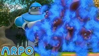 Conquering The Squirrel Empire 🤖 ARPO Full Episodes | Funny Cartoons for Kids