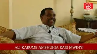 ALI KARUME AMNANGA RAIS MWINYI KUKODISHA VISIWA