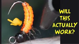 Inverted REALISTIC Caddis Larva!