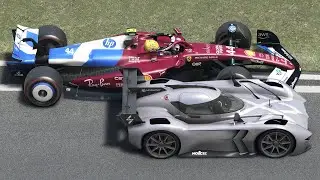 Ferrari F1 2025: Льюис Хэмилтон против Макмертри в Скайфолле на трассе Монца.