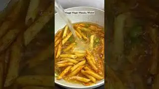 || Pasta Maggi || New Fusion Recipe #shorts #maggi #pasta