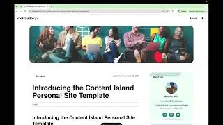 Create Your Personal Site in Minutes with Astro & Content Island (Full Starter Template)