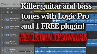 Supercharge your Logic Pro Guitar and Bass Sounds with one FREE plugin