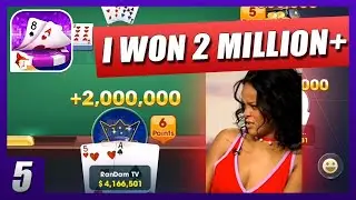 2 MILLION+ IN 4 GAMES? -  Lucky 9 ZingPlay | Gameplay Ep.5 (Android)