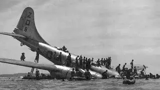 One B-29 Crew Ditched in Ocean 600 Miles From Land&mdash;Survived 21 Days on Raft and Rescued