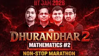 IIT JAM 2026 | IIT JAM Mathematics Marathon | Full Syllabus Revision in One Non-Stop | #2