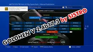 PS4 GoldHEN V2.4b17.3 by Sistro