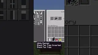 Minecraft Flag Banner Tutorial: German Flag Proposal 1948 #minecraft #shorts