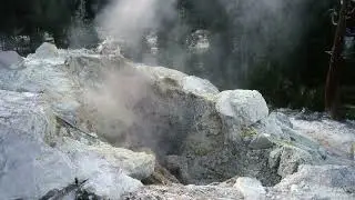 Thermal Springs Sounds for Sleeping | The Geysers of Yellowstone Bass Noise