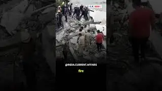 6-Storey Building Collapses In Gujarat; 15 Injured, Many Feared Trapped #gujarat