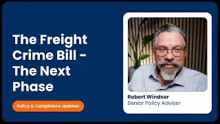 The Freight Crime Bill &ndash; The Next Phase