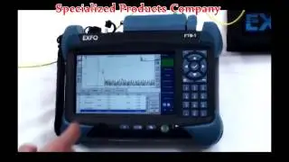 Comparison of EXFO OTDR Trace vs. iOLM; Demo on FTB-1