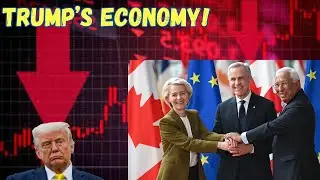 INCOMPETENT Trump Pushes US ECONOMY towards RECESSION - as CANADA & EUROPE Getting STRONGER!