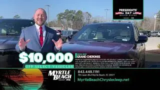 Save $10,000 on the 2025 Jeep Grand Cherokee at Myrtle Beach Chrysler Jeep!