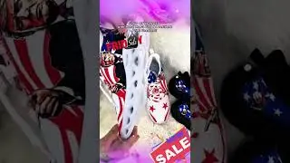 Flag & President Print Men's Shoes #menshoes #shoes #menfashion