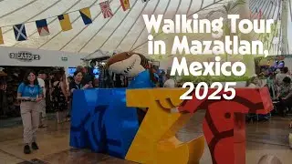 Walking Tour in Mazatlan Cruise Terminal , Mexico 2025