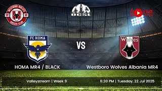 Live Stream | Westboro Wolves Albania MR4 vs FC HOMA Black (Westboro Wolves HOMA MR4) | OCSL 2025