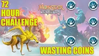 Monster Legends | 72 Hour Challenge End | Wasting All Challenge Coins Gameplay!