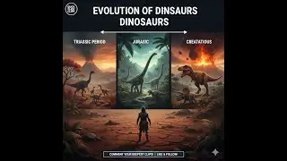 Evolution of Dinosaurs in 10 Minutes 1080P