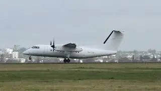 Smooth Dash 8-200 Landing at Sydney Airport