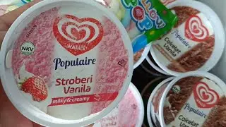 Drama of buying Walls strawberry ice cream and rainbow paddle pop at Indomaret ⁉️ l like ice cream