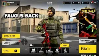 FAUG GAME IS BACK!! 🤯 | Full Gameplay & Real Truth!! 🧐