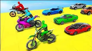 Superhero Car Stunt Game 3D - Cars Stunts Racing - Android Gameplay #10