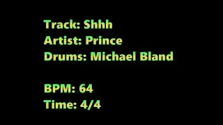 Shhh - Prince [Drum cover]