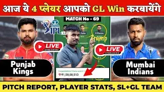 🔴LIVE || PBKS vs MI Dream11 Prediction || PBKS vs MI Dream11 Team