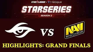 Dota 2 | Starseries Season 2 | Secret vs NaVi Highlights: Grand Finals