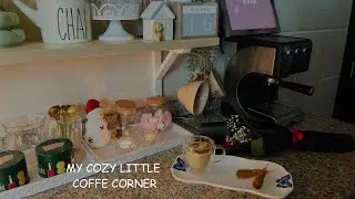Set up a Coffee ☕️ Corners  With me | Small Coffee station