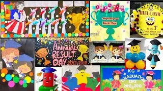 Result day decoration idea/School ideas for Result/Result bulletin board ideas/Result hanging ideas
