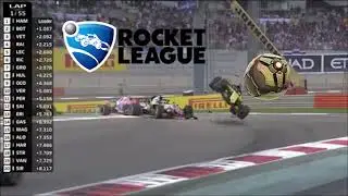 F1 but its Rocket League! F1 meme