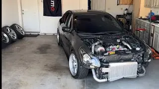 New G37 Kit! Top Mount Single Turbo