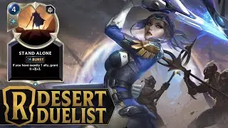 Desert Duelist - All In Fiora Deck - Legends of Runeterra A Curious Journey   Gameplay
